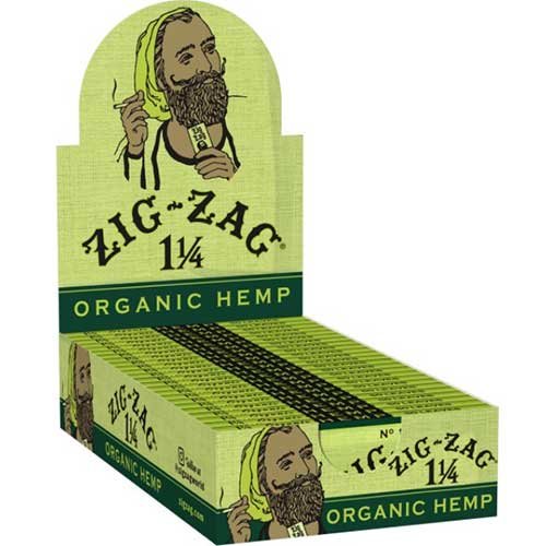 ZIG ZAG HEMP PAPERS 1 1/4 24CT