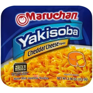 MARUCHAN YAKISOBA CHEDDAR CHEESE 8CT