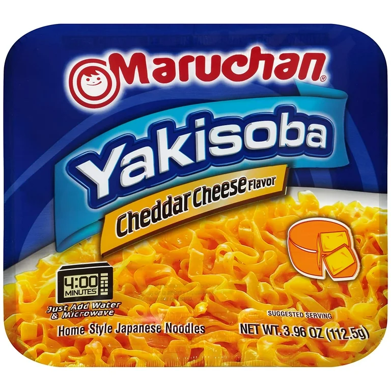 MARUCHAN YAKISOBA CHEDDAR CHEESE 8CT