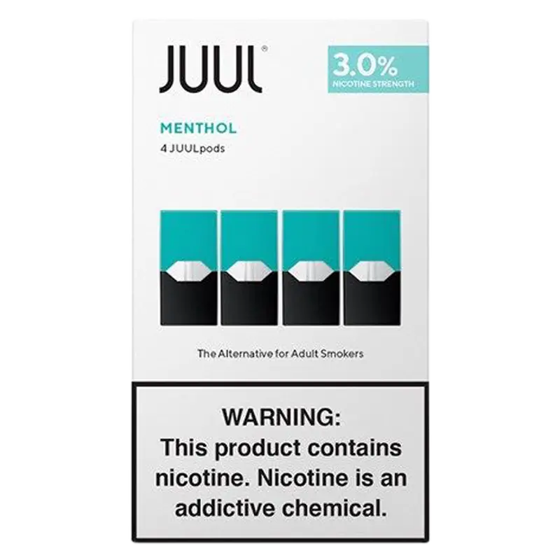 JUUL PODS CLASSIC MENTHOL 3 PERCENT 4 PACK