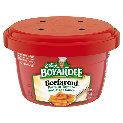 CHEF BOY MICRO BEEFARONI