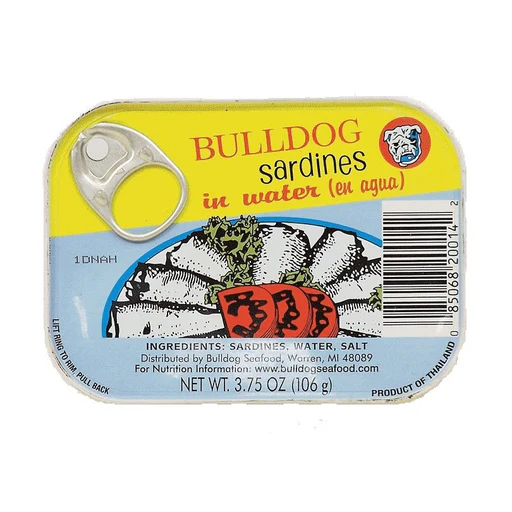 BULLDOG SARDINE IN WATER