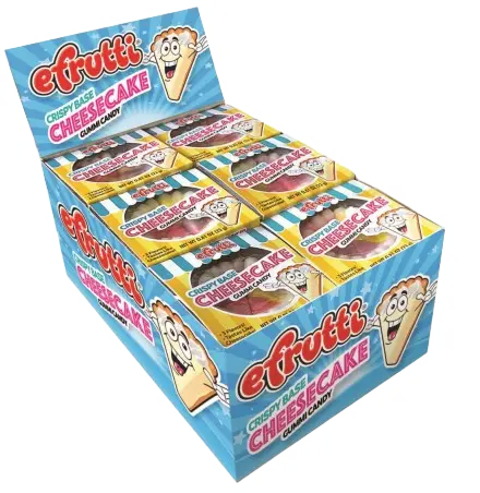 EFRUTTI GUMMI CHEESE CAKE .50C 30CT