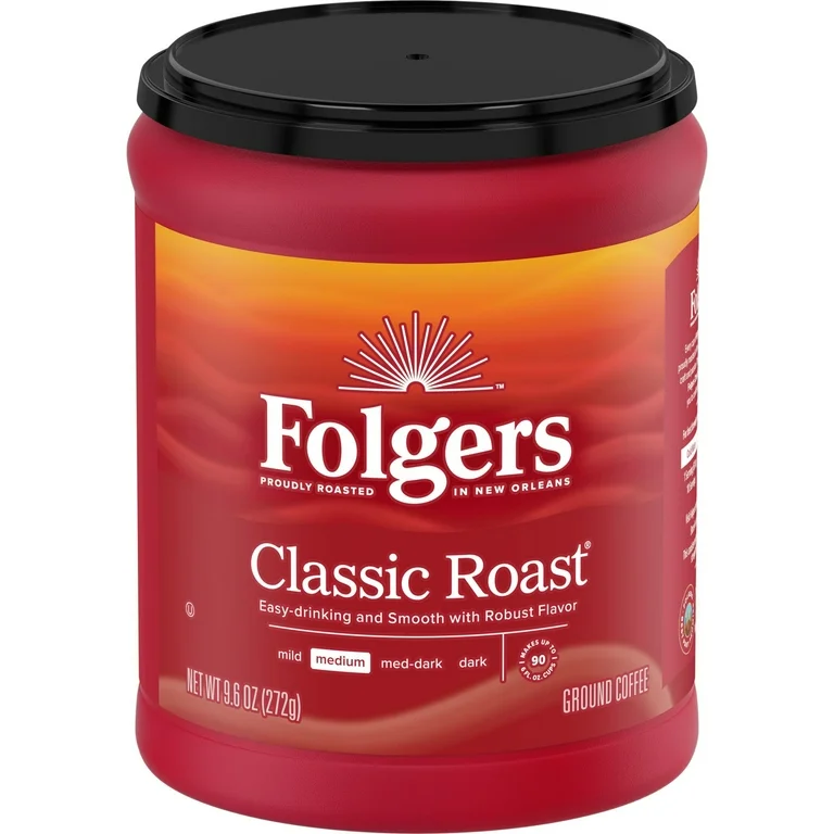 FOLGERS INSTANT COFFEE 9.6OZ
