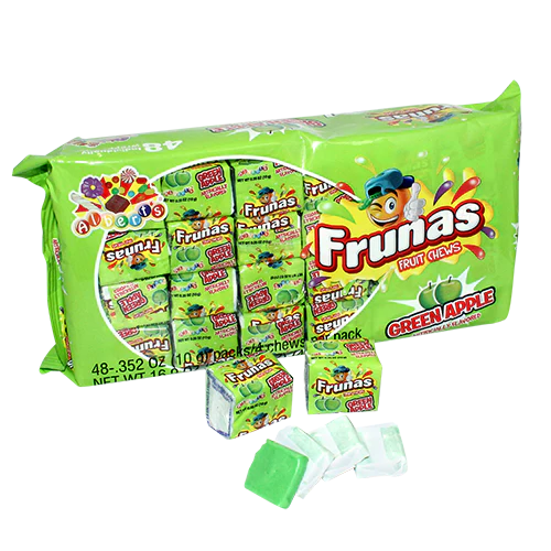 FRUNAS GREEN APPLE 10C 48CT