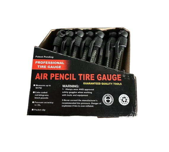GLASS TIRE GAGE 48CT