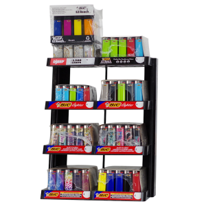 BIC LIGHTER 8 TIER DISPLAY