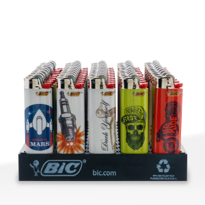 BIC LIGHTER GOOD VIBES 50CT