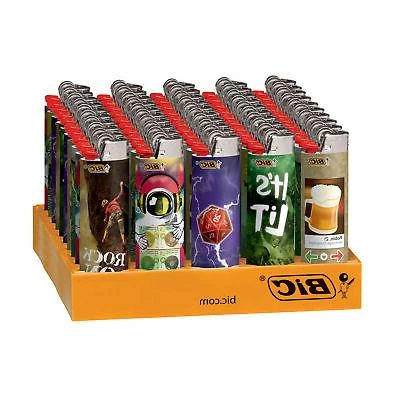 BIC LIGHTER LUCKY 50CT