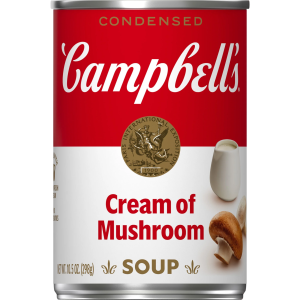 CAMPBELLS CREAM OF MUSHROOM SOUP