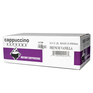 CAPPUCCINO FRENCH VANILLA  6/2LB