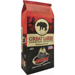 CHARCOAL GREAT LAKES 7.7 LBS 6CT CASE TX