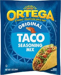 ORTEGA TACO SEASONING MIX 12CT