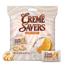 PEG CREME SAVERS ORANGE AND CREAM