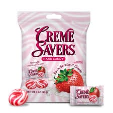 PEG CREME SAVERS STRAWBERRY AND CREAM