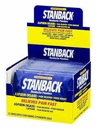 STANBACK 6PK 12CT