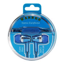 WARNER DELUXE ROYAL EARPHONE SKU99930 12CT