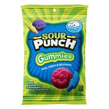 PEG SOUR PUNCH GUMMIES 6.75OZ