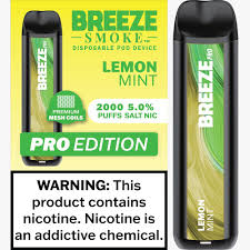 0 NICOTINE BREEZE LEMON MINT 10CT