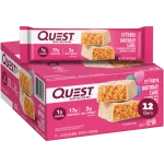 QUESTBAR CRISPY BIRTHDAY CAKE