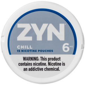 ZYN NIC POUCHES 6MG CHILL