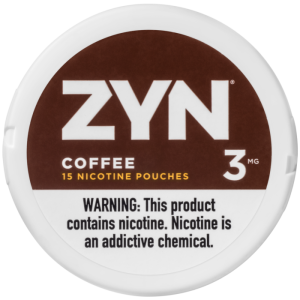 ZYN NIC POUCHES 3MG COFFEE
