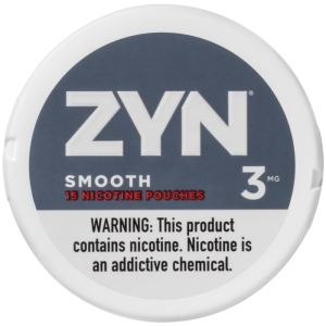 ZYN NIC POUCHES 3MG SMOOTH