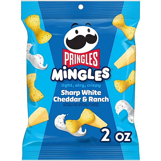 PEG PRINGLES MINGLES CHEDDAR RANCH 2OZ