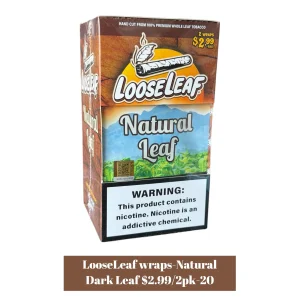 LOOSELEAF 2PK NATURAL PP 2.99 NEW