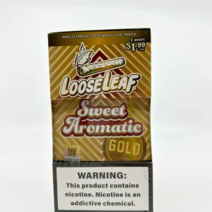 LOOSELEAF 2PK GOLD SWEET 2/1.99 NEW
