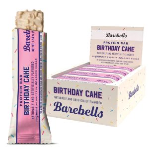BAREBELLS PROTEIN BAR BIRTHDAY CAKE 12CT