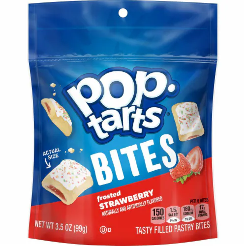 PEG POP TARTS BITES STRAWBERRY 3.5OZ