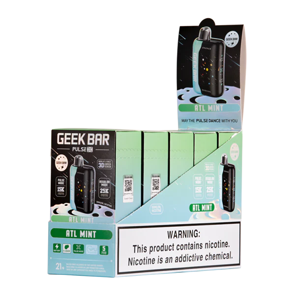 GEEK BAR PULSE X ATL MINT 5CT