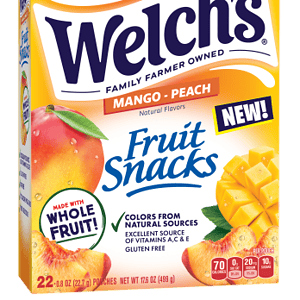PEG WELCHS MANGO PEACH 12CT