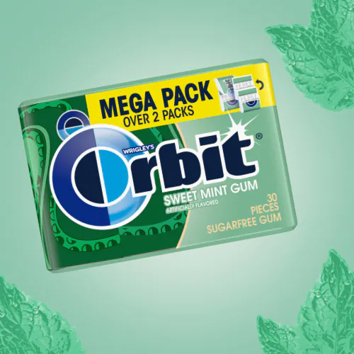 ORBIT MEGA PACK SWEET MINT 6CT