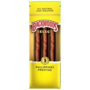 BACKWOOD SELECT 3PK YELLOW PRESTIGE 10CT