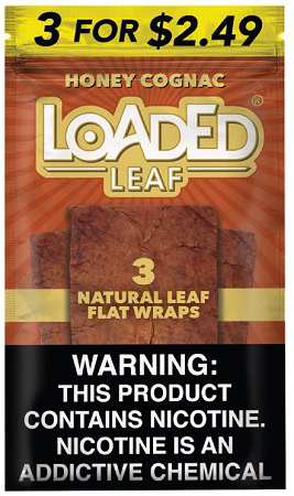 LOADED LEAF WRAP 3/2.49 HONEY COGNAC