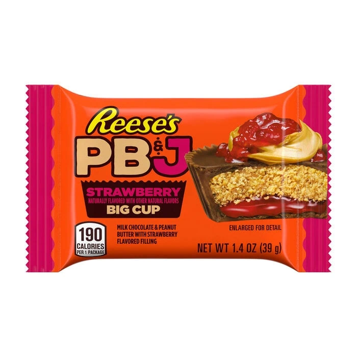 REESES BIG CUP PBJ STRAWBERRY 16CT