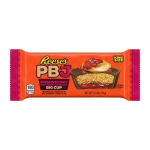 KING SIZE REESES BIG CUP PBJ STRAWBERRY 16CT