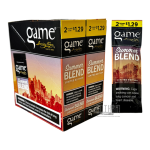 GAME CIGARELLO SUMMER BLEND 1.29 2PK