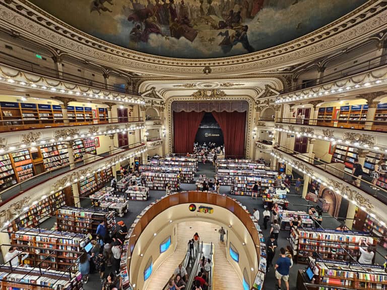 El Ateneo Grand Splendid Bookstore in Buenos Aires is one of the most beautiful bookstores in the world