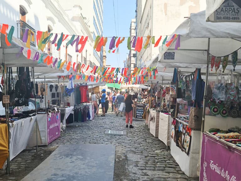 The Best Street Fair In Buenos Aires: San Telmo Market