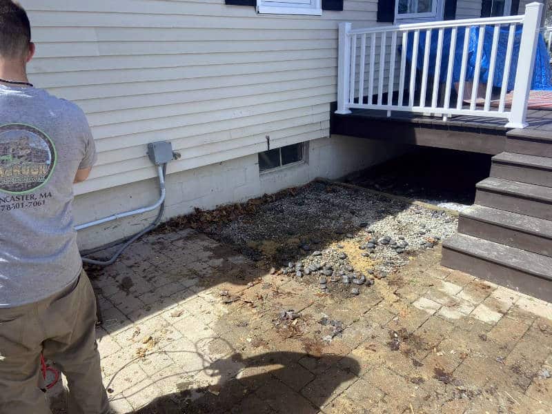 hot tub removal