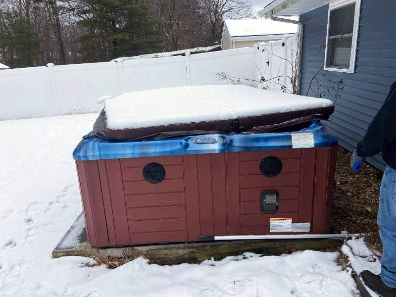 hot tub removal