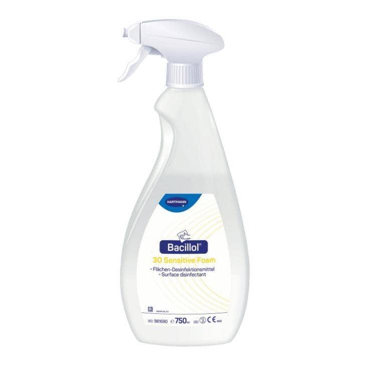 Bacillol 30 sensitive foam felületfertőtlenítő spray 750ml-es