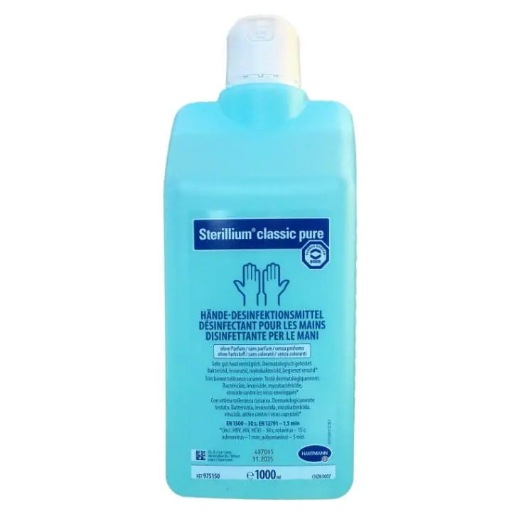 Sterillium Classic Pure kézfertőtlenítő 1000 ml-es