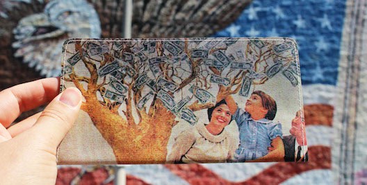 Eleven Eleven checkbook cover