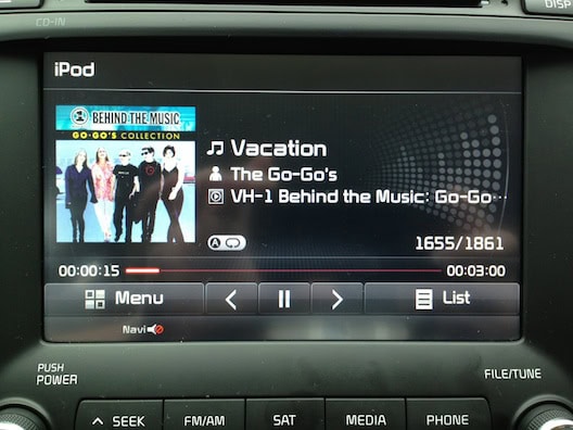 IPOD in 2014 Kia Forte EX