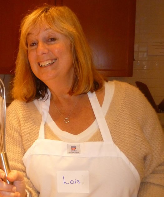 Lois Alter Mark channeling Julia Child