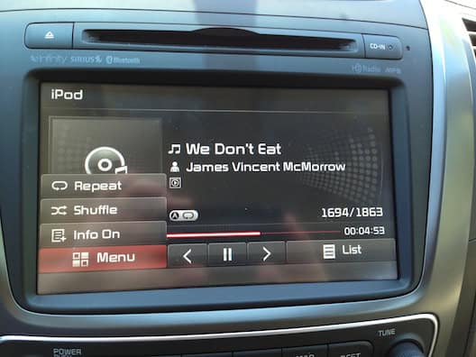 Kia Sorento sound system